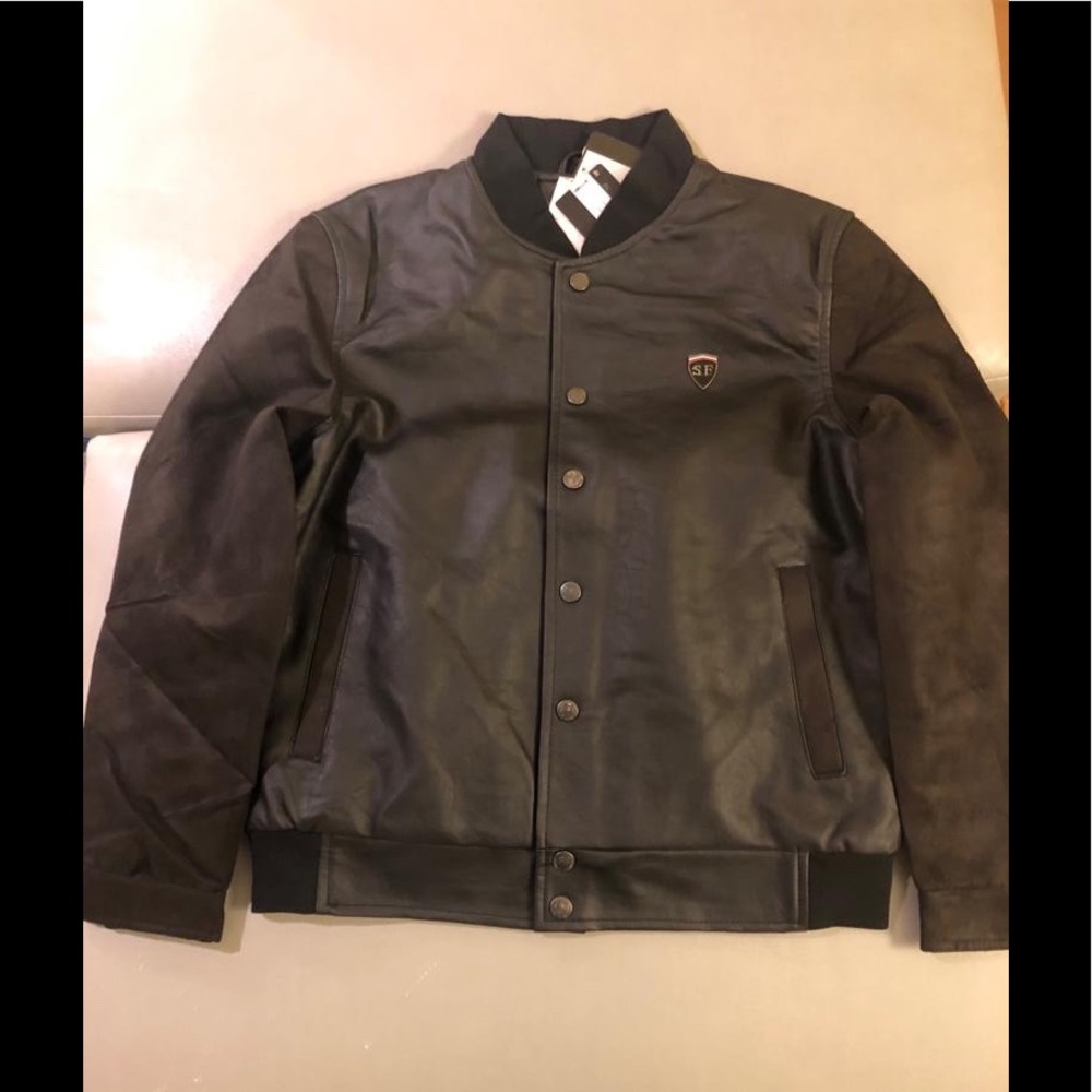 Leather jacket